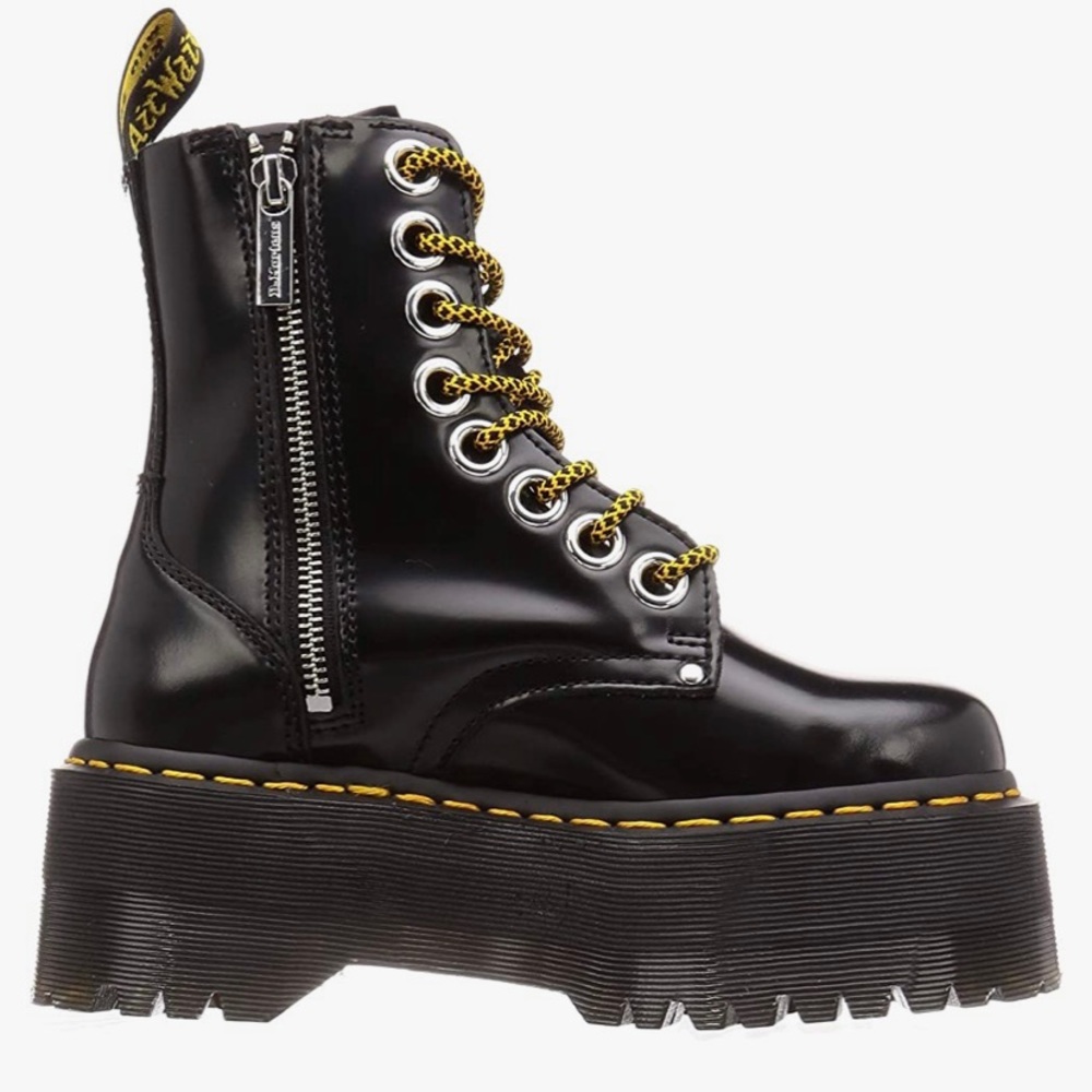 Double Platform Doc Martens